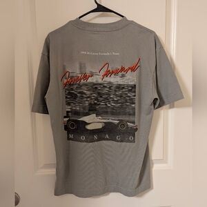 Gray Formula 1 Team Men's Shirt